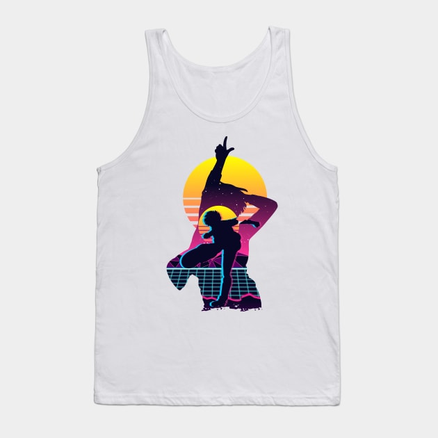 might guy Tank Top by Retro Style
